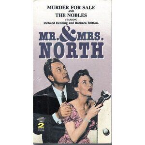 Mr & Mrs North 2 VHS Set Murder For Sale /  The Nobles  2001 Barbara Britton